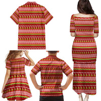 Avo Merry Christmas Family Matching Puletasi and Hawaiian Shirt Xmas Holiday Patterns - Wonder Print Shop