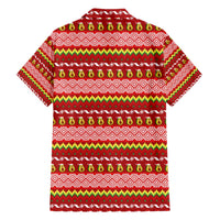 Avo Merry Christmas Family Matching Short Sleeve Bodycon Dress and Hawaiian Shirt Xmas Holiday Patterns - Wonder Print Shop