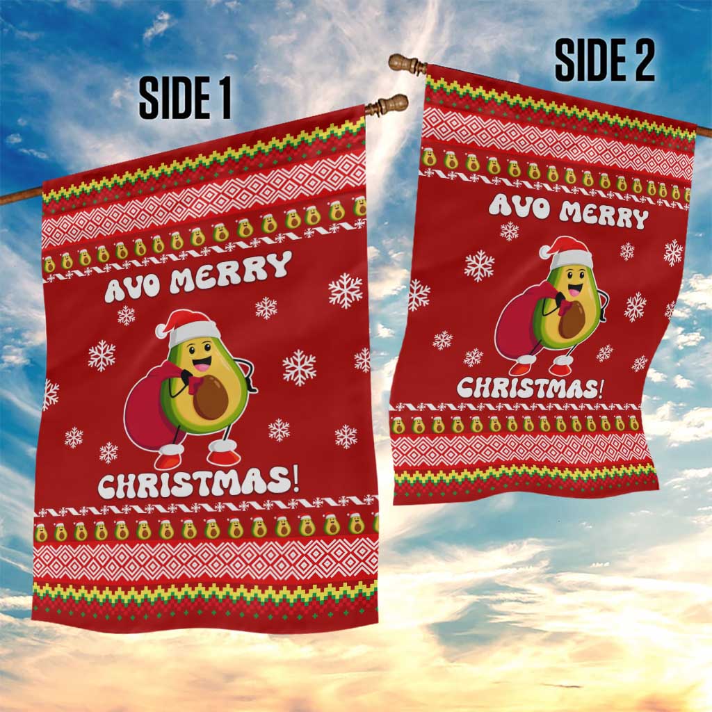 Avo Merry Christmas Garden Flag Xmas Holiday Patterns - Wonder Print Shop