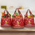 Avo Merry Christmas Grocery Bag Xmas Holiday Patterns - Wonder Print Shop