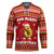 Avo Merry Christmas Hockey Jersey Xmas Holiday Patterns - Wonder Print Shop