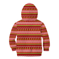 Avo Merry Christmas Kid Hoodie Xmas Holiday Patterns - Wonder Print Shop