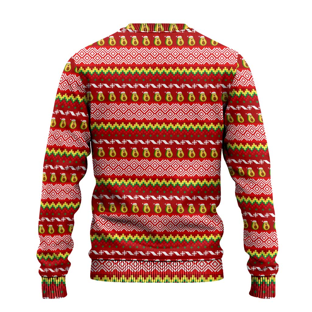 Avo Merry Christmas Ugly Christmas Sweater Xmas Holiday Patterns - Wonder Print Shop