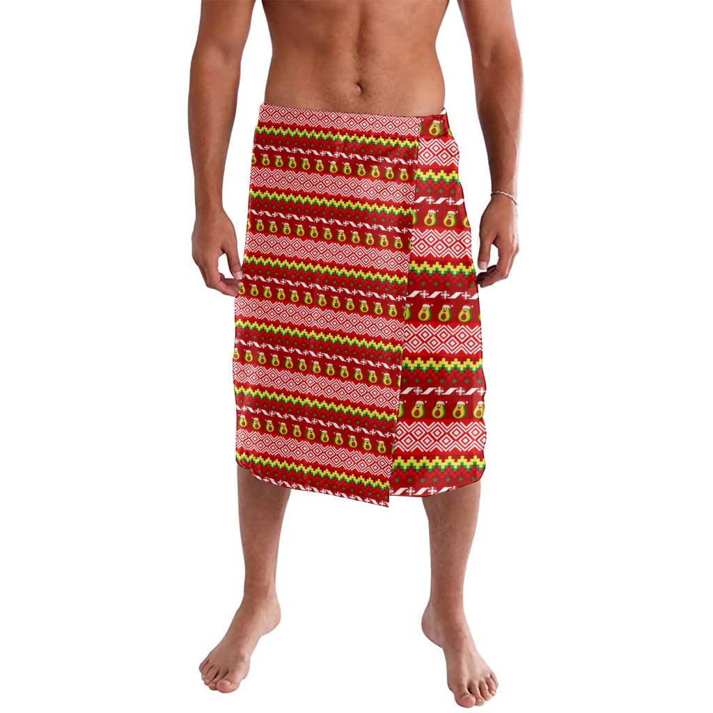Avo Merry Christmas Lavalava Xmas Holiday Patterns - Wonder Print Shop