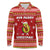 Avo Merry Christmas Long Sleeve Polo Shirt Xmas Holiday Patterns - Wonder Print Shop
