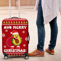 Avo Merry Christmas Luggage Cover Xmas Holiday Patterns - Wonder Print Shop