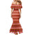 Avo Merry Christmas Mermaid Dress Xmas Holiday Patterns - Wonder Print Shop