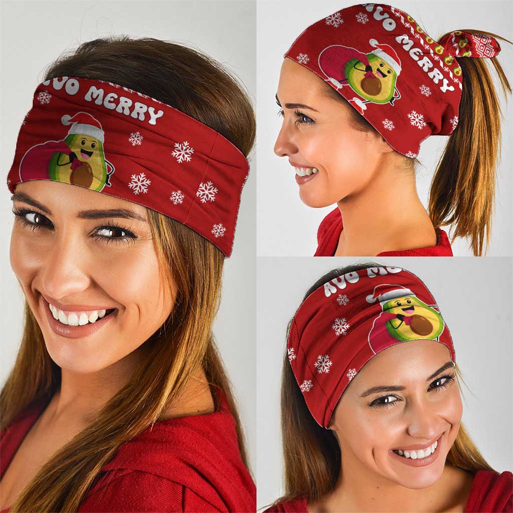 Avo Merry Christmas Neck Gaiter Xmas Holiday Patterns - Wonder Print Shop