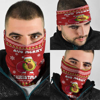 Avo Merry Christmas Neck Gaiter Xmas Holiday Patterns - Wonder Print Shop