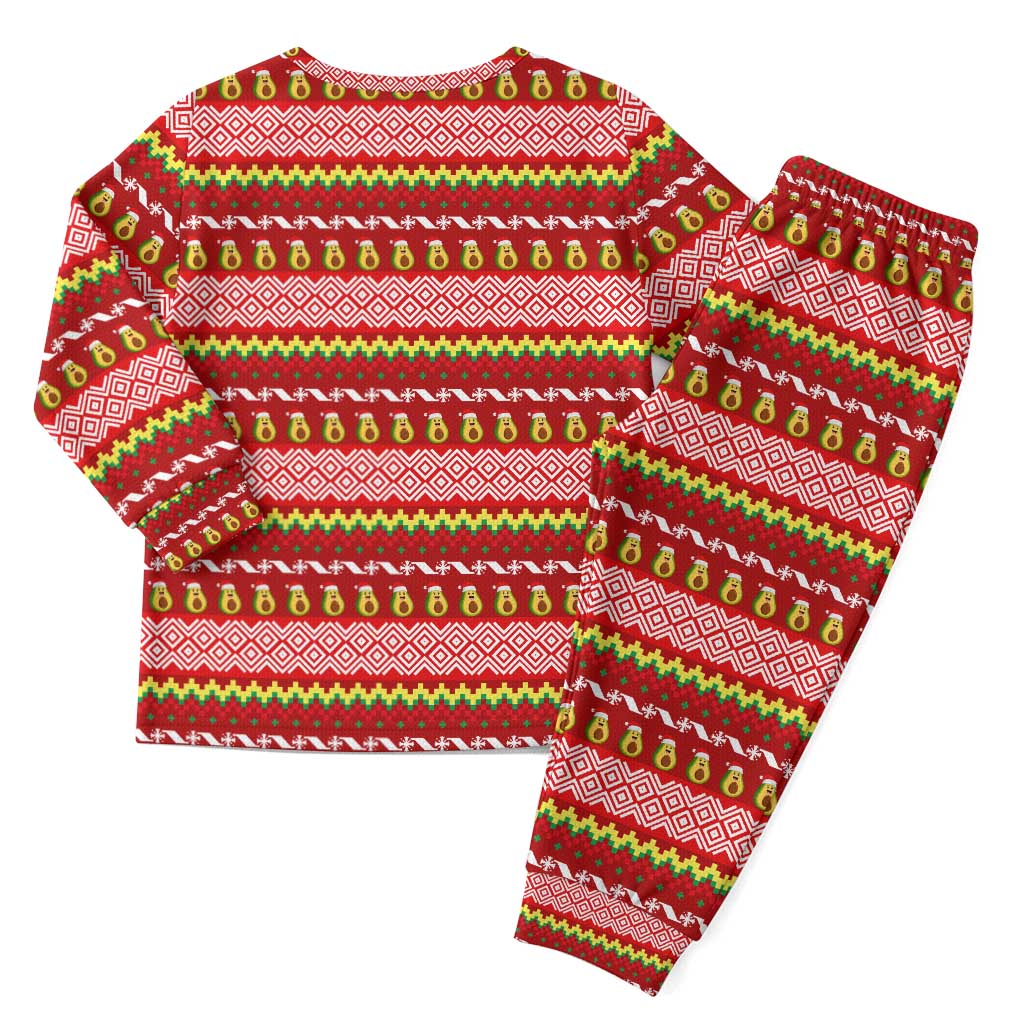 Avo Merry Christmas Pajama Set Xmas Holiday Patterns - Wonder Print Shop