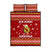 Avo Merry Christmas Quilt Bed Set Xmas Holiday Patterns - Wonder Print Shop