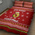 Avo Merry Christmas Quilt Bed Set Xmas Holiday Patterns - Wonder Print Shop