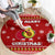 Avo Merry Christmas Round Carpet Xmas Holiday Patterns - Wonder Print Shop