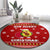 Avo Merry Christmas Round Carpet Xmas Holiday Patterns - Wonder Print Shop