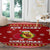 Avo Merry Christmas Round Carpet Xmas Holiday Patterns - Wonder Print Shop