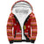 Avo Merry Christmas Sherpa Hoodie Xmas Holiday Patterns - Wonder Print Shop