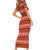 Avo Merry Christmas Short Sleeve Bodycon Dress Xmas Holiday Patterns - Wonder Print Shop