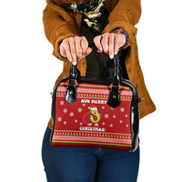 Avo Merry Christmas Shoulder Handbag Xmas Holiday Patterns - Wonder Print Shop