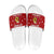 Avo Merry Christmas Slide Sandals Xmas Holiday Patterns - Wonder Print Shop