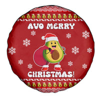 Avo Merry Christmas Spare Tire Cover Xmas Holiday Patterns - Wonder Print Shop