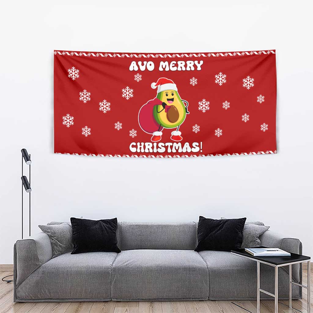 Avo Merry Christmas Tapestry Xmas Holiday Patterns - Wonder Print Shop