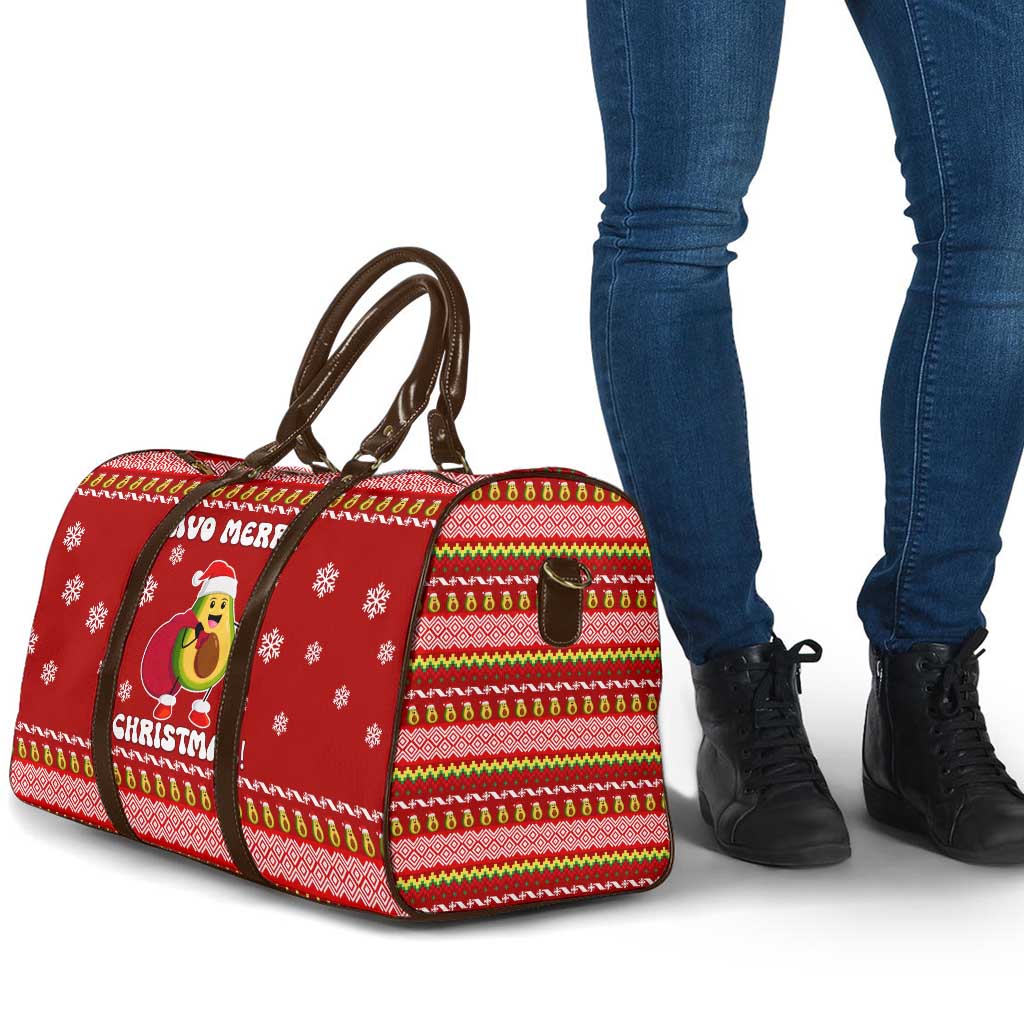 Avo Merry Christmas Travel Bag Xmas Holiday Patterns - Wonder Print Shop