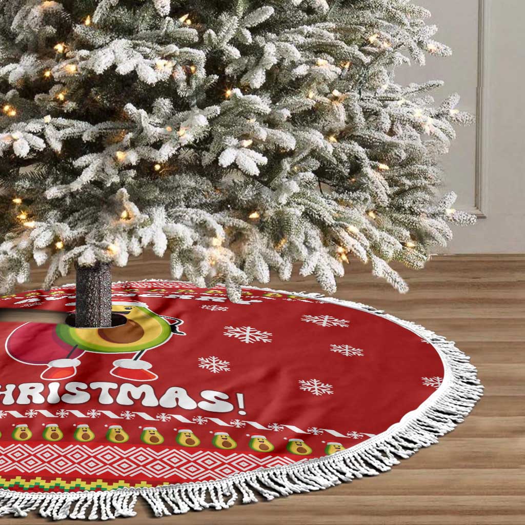 Avo Merry Christmas Tree Skirt Xmas Holiday Patterns - Wonder Print Shop