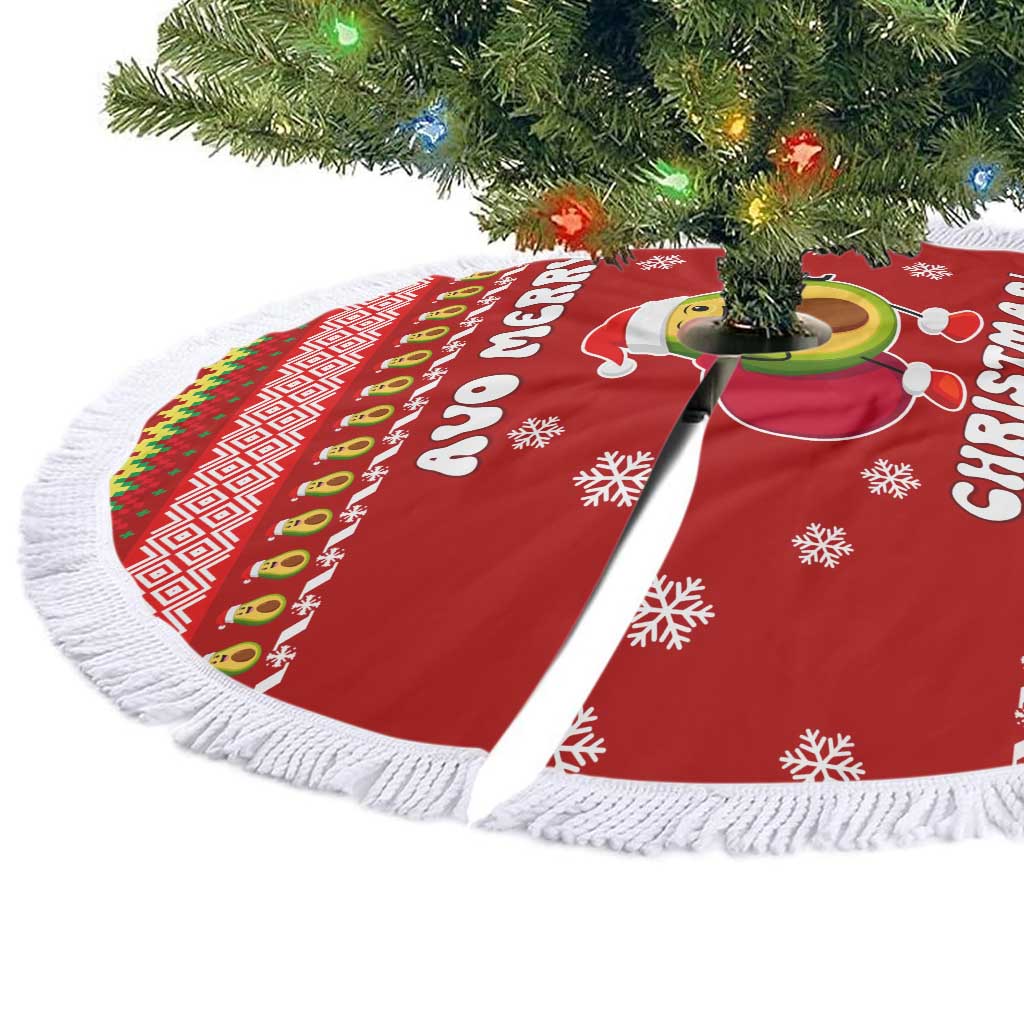 Avo Merry Christmas Tree Skirt Xmas Holiday Patterns - Wonder Print Shop