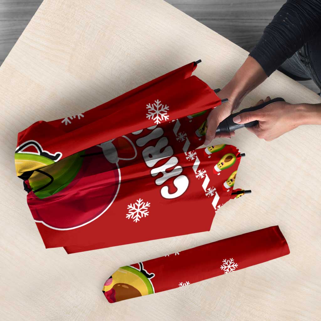 Avo Merry Christmas Umbrella Xmas Holiday Patterns - Wonder Print Shop