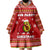 Avo Merry Christmas Wearable Blanket Hoodie Xmas Holiday Patterns - Wonder Print Shop