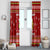 Avo Merry Christmas Window Curtain Xmas Holiday Patterns - Wonder Print Shop