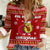 Avo Merry Christmas Women Casual Shirt Xmas Holiday Patterns - Wonder Print Shop