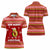 Avo Merry Christmas Women Polo Shirt Xmas Holiday Patterns - Wonder Print Shop