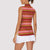 Avo Merry Christmas Women Sleeveless Polo Shirt Xmas Holiday Patterns - Wonder Print Shop