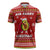 Avo Merry Christmas Zipper Polo Shirt Xmas Holiday Patterns - Wonder Print Shop
