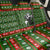 Awesome Firefighter Christmas Back Car Seat Cover Xmas Holiday Patterns - Wonder Print Shop