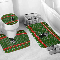Awesome Firefighter Christmas Bathroom Set Xmas Holiday Patterns - Wonder Print Shop