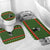 Awesome Firefighter Christmas Bathroom Set Xmas Holiday Patterns - Wonder Print Shop