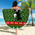 Awesome Firefighter Christmas Beach Blanket Xmas Holiday Patterns - Wonder Print Shop