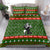 Awesome Firefighter Christmas Bedding Set Xmas Holiday Patterns - Wonder Print Shop