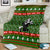 Awesome Firefighter Christmas Blanket Xmas Holiday Patterns - Wonder Print Shop