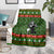 Awesome Firefighter Christmas Blanket Xmas Holiday Patterns - Wonder Print Shop