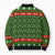 Awesome Firefighter Christmas Bomber Puffer Jacket Xmas Holiday Patterns - Wonder Print Shop