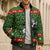 Awesome Firefighter Christmas Bomber Puffer Jacket Xmas Holiday Patterns - Wonder Print Shop