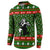 Awesome Firefighter Christmas Button Sweatshirt Xmas Holiday Patterns - Wonder Print Shop