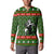 Awesome Firefighter Christmas Button Sweatshirt Xmas Holiday Patterns - Wonder Print Shop