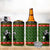 Awesome Firefighter Christmas 4 in 1 Can Cooler Tumbler Xmas Holiday Patterns - Wonder Print Shop