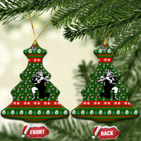 Awesome Firefighter Christmas Ceramic Ornament Xmas Holiday Patterns - Wonder Print Shop