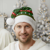 Awesome Firefighter Christmas Santa Hat Xmas Holiday Patterns - Wonder Print Shop