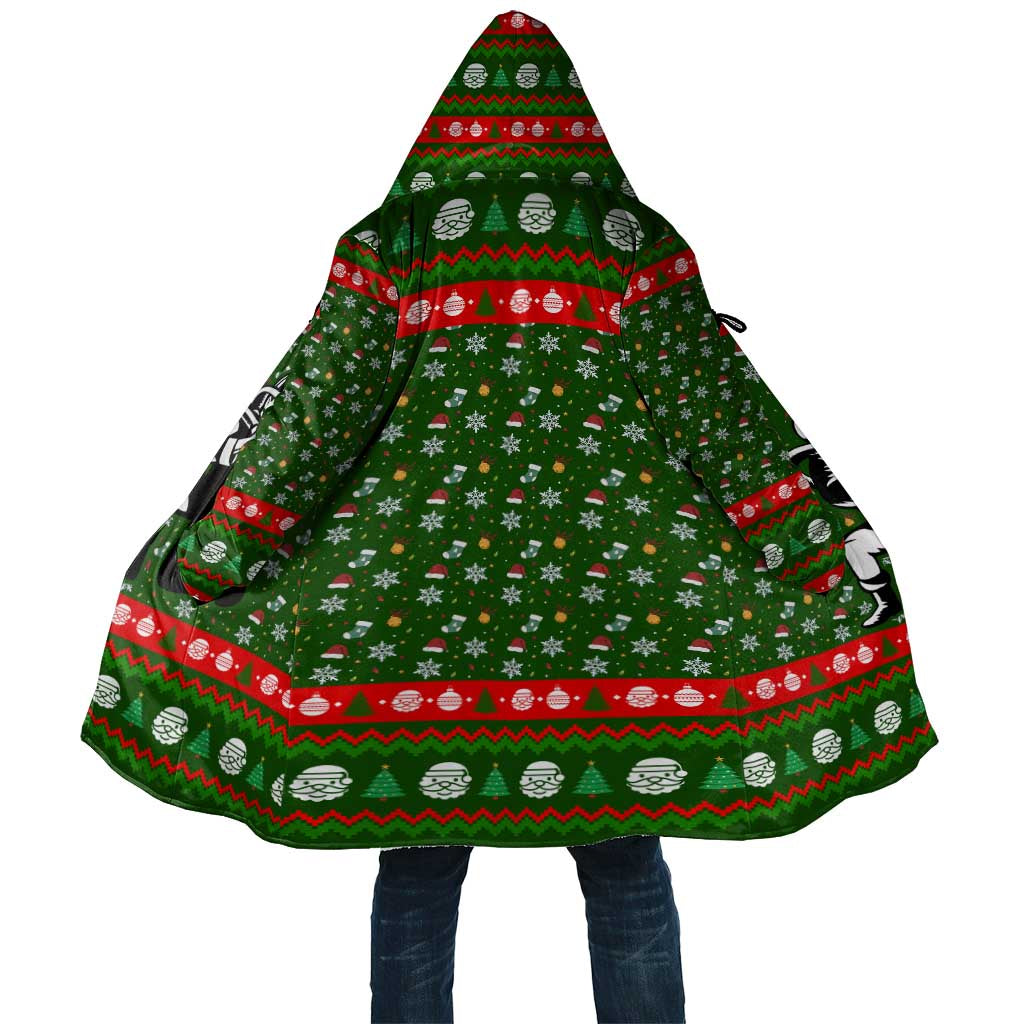 Awesome Firefighter Christmas Cloak Xmas Holiday Patterns - Wonder Print Shop